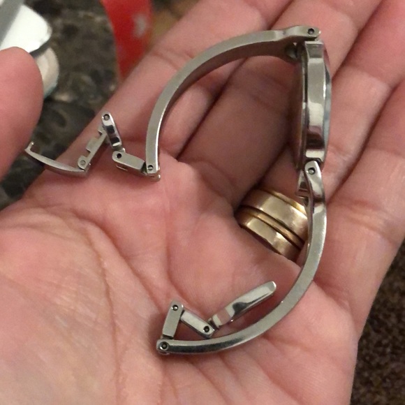 Movado watch lady white authentic main image 4